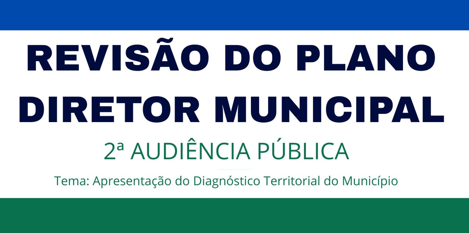 População é convidada para participar da 2ª Audiência Pública de Revisão do Plano Diretor Municipal de Vargem Alta
